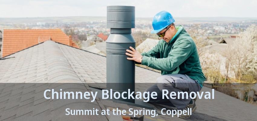 Chimney Blockage Removal Summit at the Spring, Coppell - TX