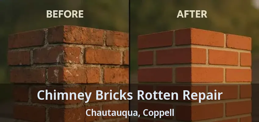 Chimney Bricks Rotten Repair Chautauqua, Coppell - TX