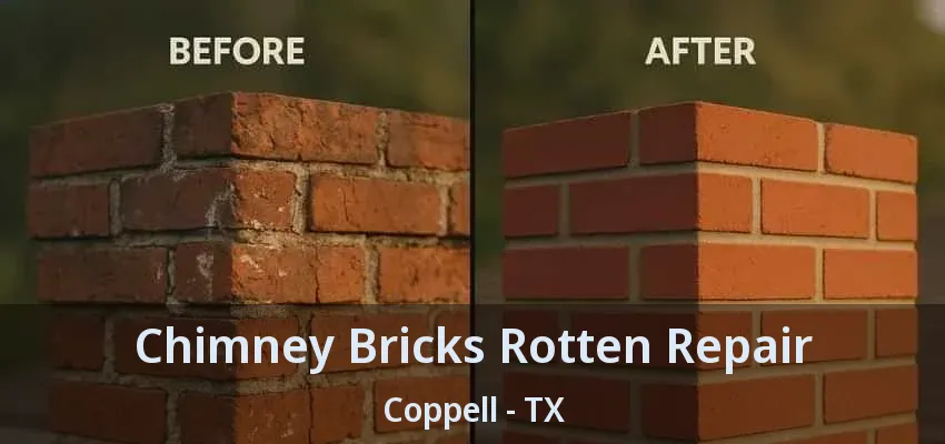Chimney Bricks Rotten Repair Coppell - TX