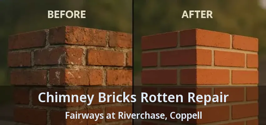 Chimney Bricks Rotten Repair Fairways at Riverchase, Coppell - TX