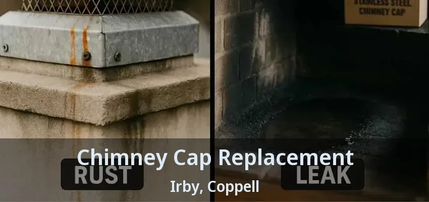 Chimney Cap Replacement Irby, Coppell - TX