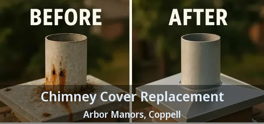 Chimney Cover Replacement Arbor Manors, Coppell - TX