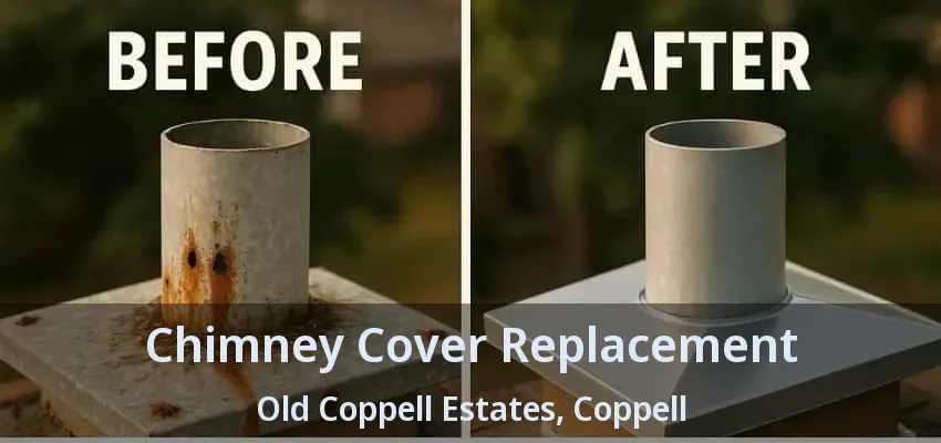 Chimney Cover Replacement Old Coppell Estates, Coppell - TX