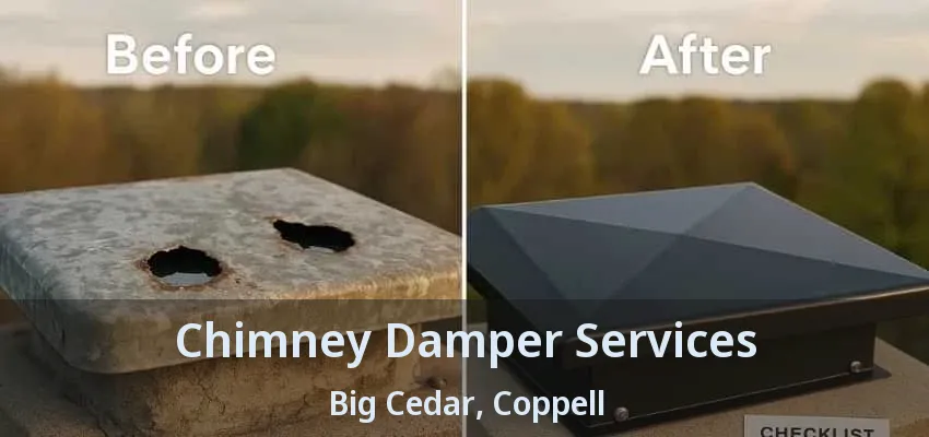 Chimney Damper Services Big Cedar, Coppell - TX