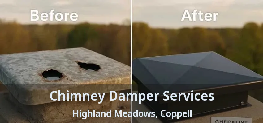 Chimney Damper Services Highland Meadows, Coppell - TX