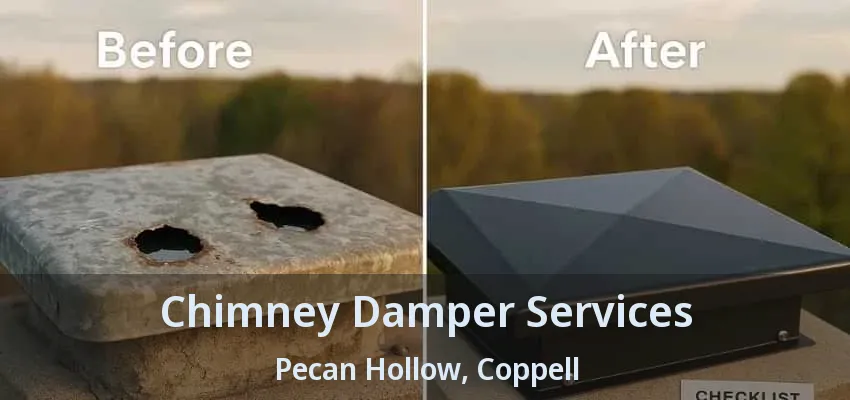 Chimney Damper Services Pecan Hollow, Coppell - TX