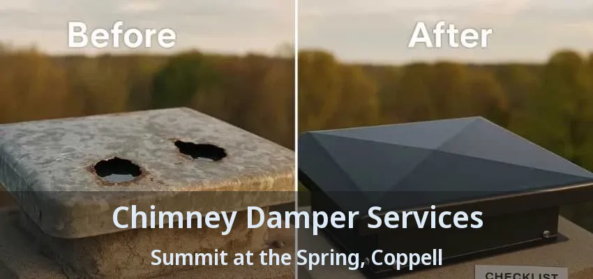 Chimney Damper Services Summit at the Spring, Coppell - TX
