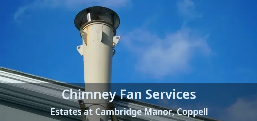 Chimney Fan Services Estates at Cambridge Manor, Coppell - TX