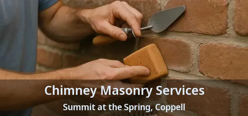 Chimney Masonry Services Summit at the Spring, Coppell - TX