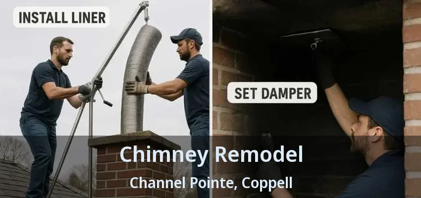 Chimney Remodel Channel Pointe, Coppell - TX