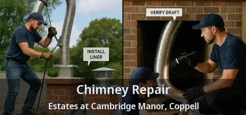 Chimney Repair Estates at Cambridge Manor, Coppell - TX