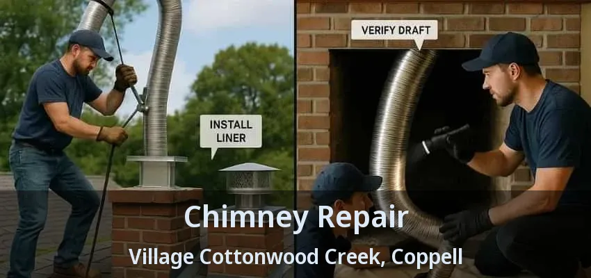 Chimney Repair Village Cottonwood Creek, Coppell - TX