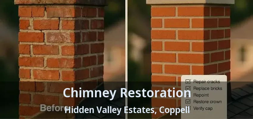 Chimney Restoration Hidden Valley Estates, Coppell - TX