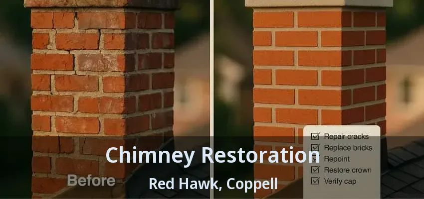 Chimney Restoration Red Hawk, Coppell - TX
