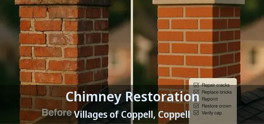 Chimney Restoration Villages of Coppell, Coppell - TX