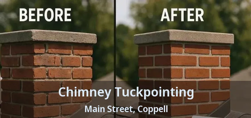 Chimney Tuckpointing Main Street, Coppell - TX