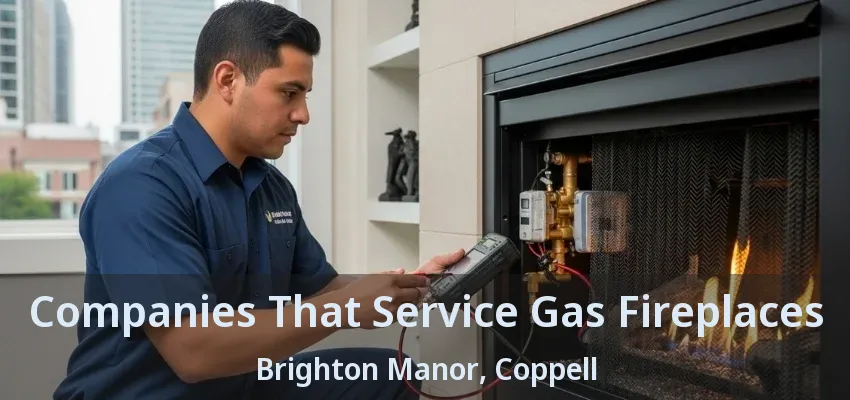 Companies That Service Gas Fireplaces Brighton Manor, Coppell - TX