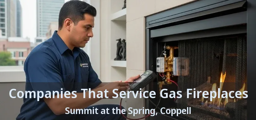 Companies That Service Gas Fireplaces Summit at the Spring, Coppell - TX