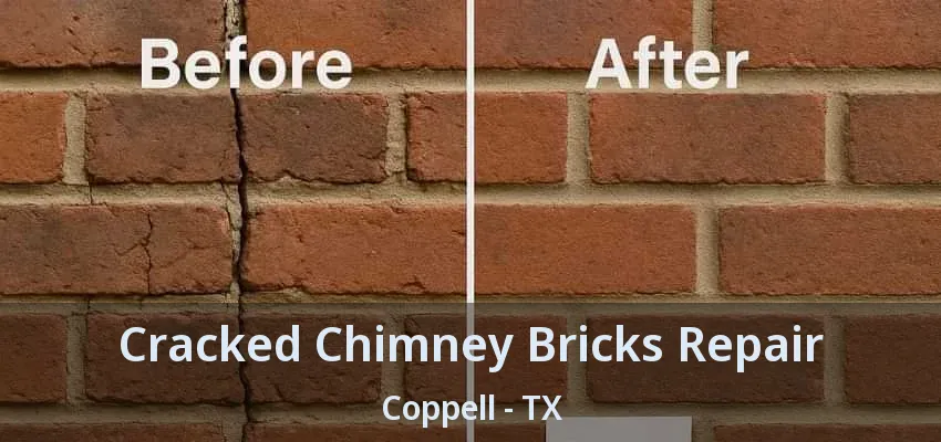Cracked Chimney Bricks Repair Coppell - TX