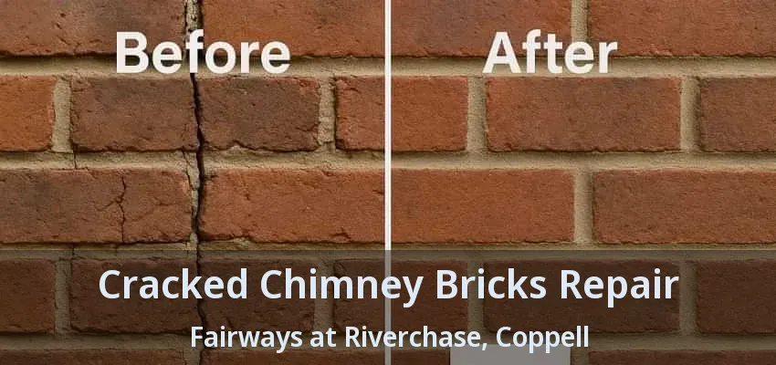 Cracked Chimney Bricks Repair Fairways at Riverchase, Coppell - TX