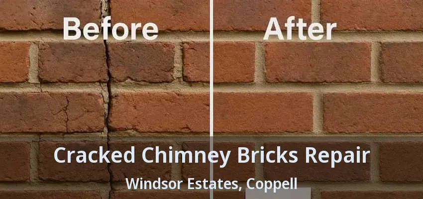 Cracked Chimney Bricks Repair Windsor Estates, Coppell - TX