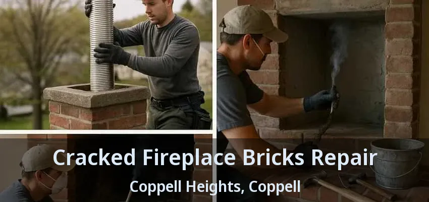 Cracked Fireplace Bricks Repair Coppell Heights, Coppell - TX