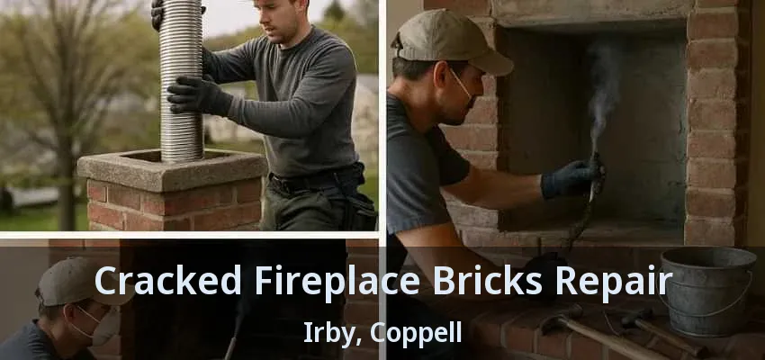 Cracked Fireplace Bricks Repair Irby, Coppell - TX