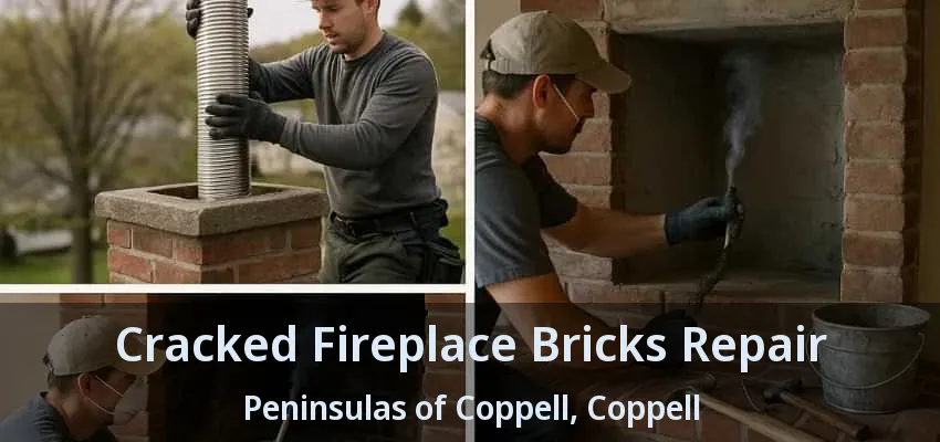 Cracked Fireplace Bricks Repair Peninsulas of Coppell, Coppell - TX