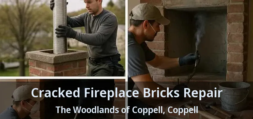 Cracked Fireplace Bricks Repair The Woodlands of Coppell, Coppell - TX