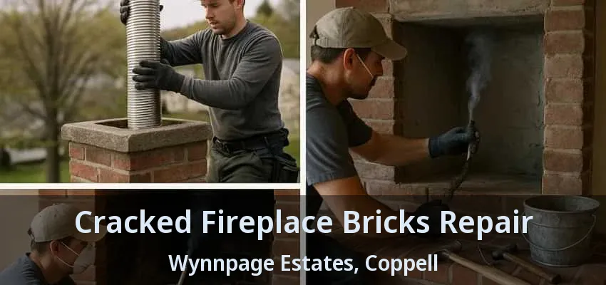 Cracked Fireplace Bricks Repair Wynnpage Estates, Coppell - TX