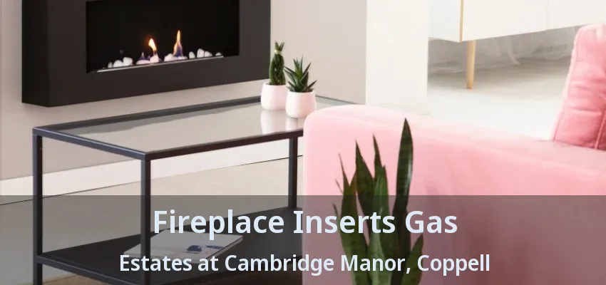 Fireplace Inserts Gas Estates at Cambridge Manor, Coppell - TX