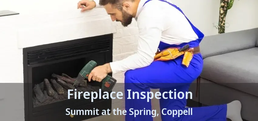 Fireplace Inspection Summit at the Spring, Coppell - TX