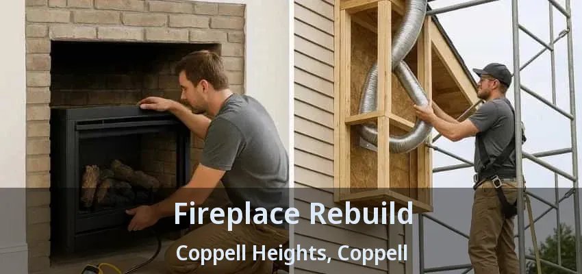 Fireplace Rebuild Coppell Heights, Coppell - TX