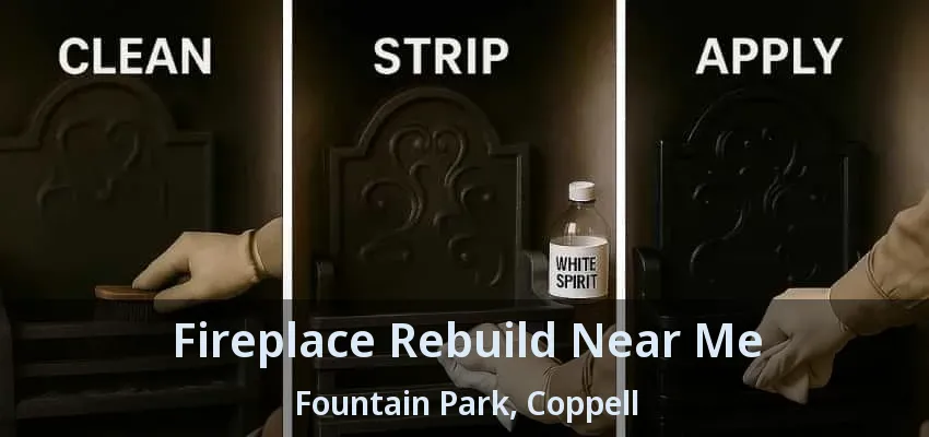 Fireplace Rebuild Near Me Fountain Park, Coppell - TX