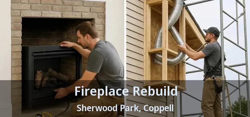 Fireplace Rebuild Sherwood Park, Coppell - TX
