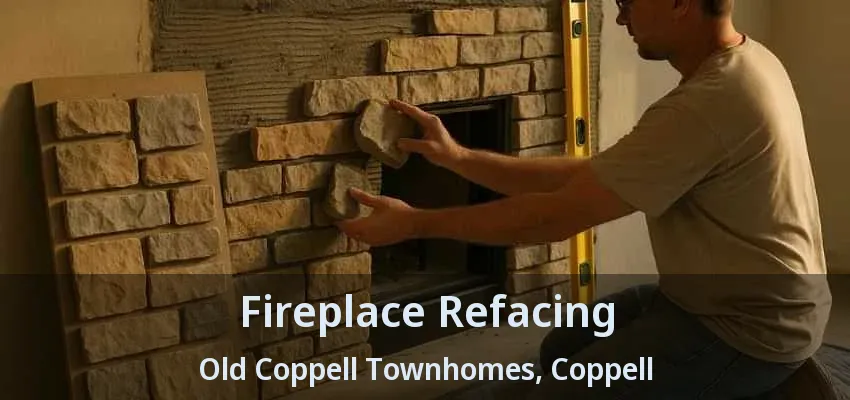 Fireplace Refacing Old Coppell Townhomes, Coppell - TX