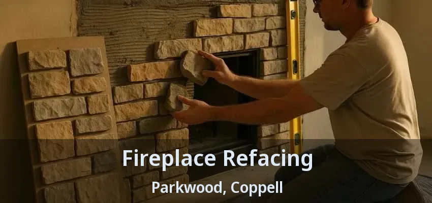 Fireplace Refacing Parkwood, Coppell - TX
