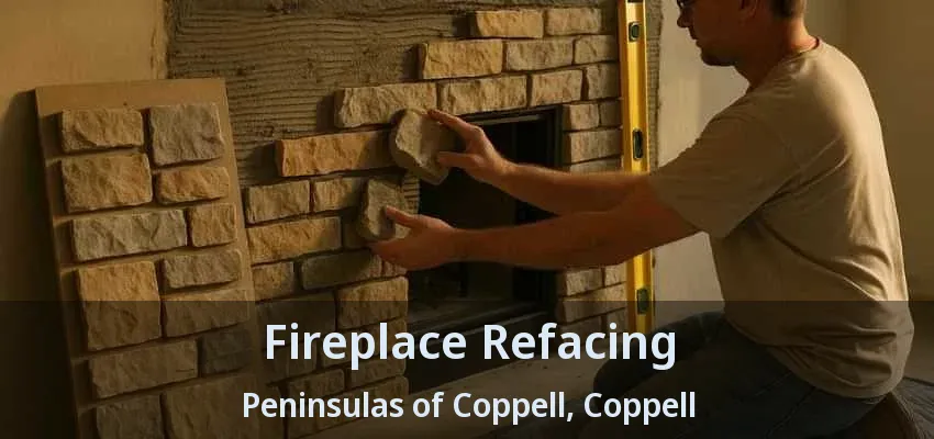 Fireplace Refacing Peninsulas of Coppell, Coppell - TX