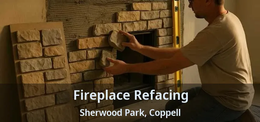 Fireplace Refacing Sherwood Park, Coppell - TX