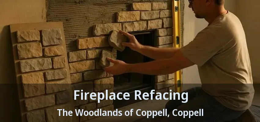 Fireplace Refacing The Woodlands of Coppell, Coppell - TX