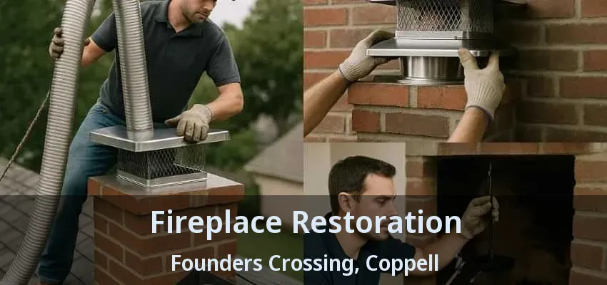 Fireplace Restoration Founders Crossing, Coppell - TX