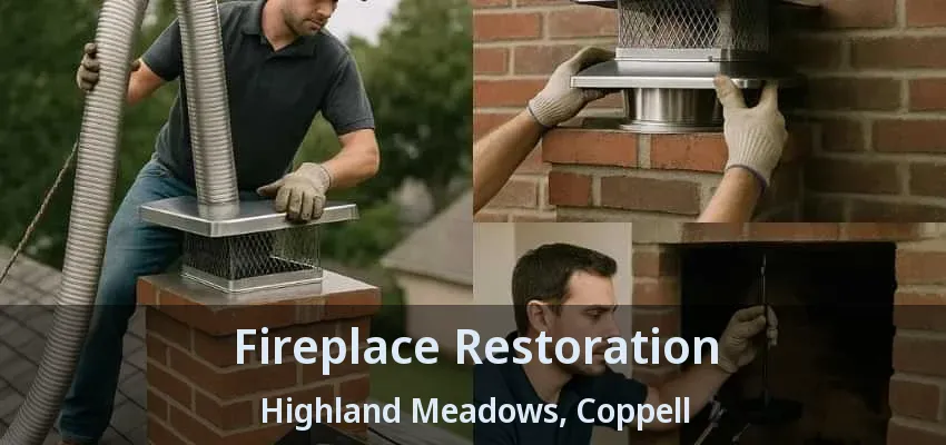 Fireplace Restoration Highland Meadows, Coppell - TX