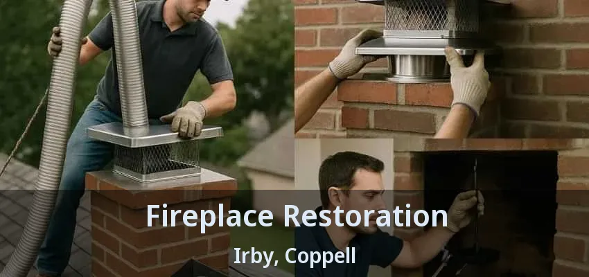 Fireplace Restoration Irby, Coppell - TX