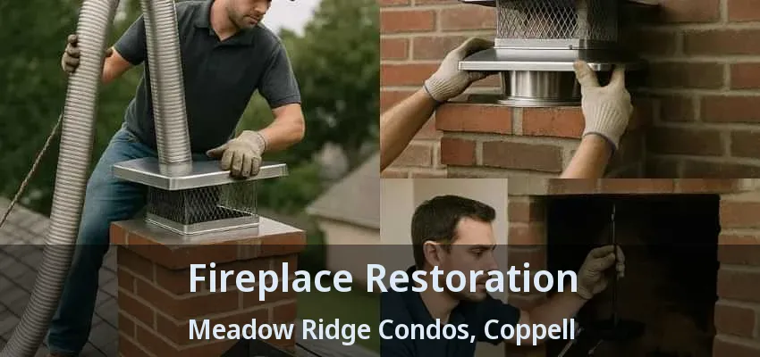 Fireplace Restoration Meadow Ridge Condos, Coppell - TX