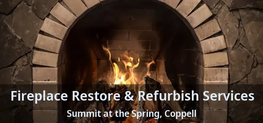 Fireplace Restore & Refurbish Services Summit at the Spring, Coppell - TX