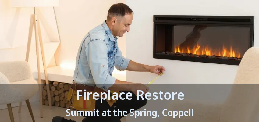 Fireplace Restore Summit at the Spring, Coppell - TX