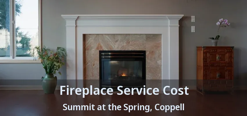 Fireplace Service Cost Summit at the Spring, Coppell - TX