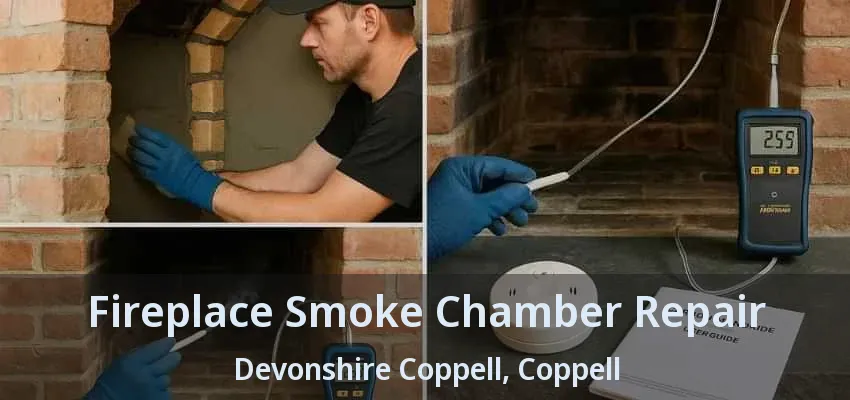 Fireplace Smoke Chamber Repair Devonshire Coppell, Coppell - TX