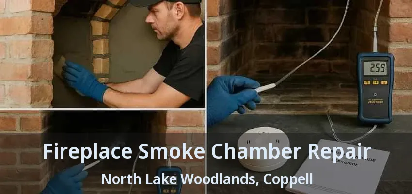 Fireplace Smoke Chamber Repair North Lake Woodlands, Coppell - TX