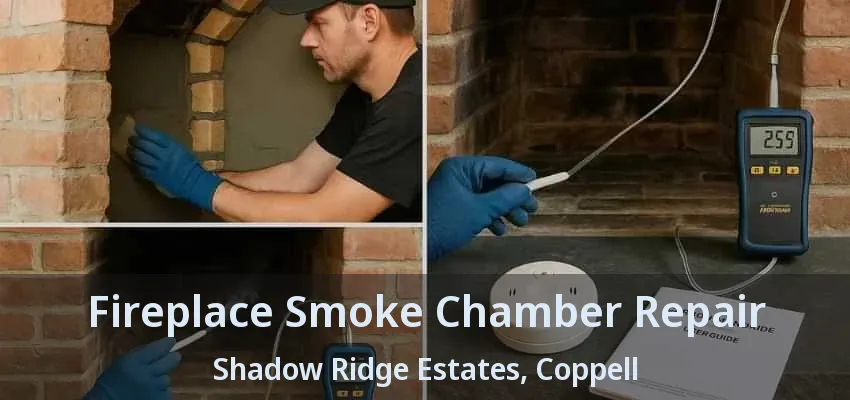 Fireplace Smoke Chamber Repair Shadow Ridge Estates, Coppell - TX
